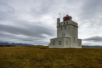 Fototapeta na wymiar lighthouse on the coast of Iceland