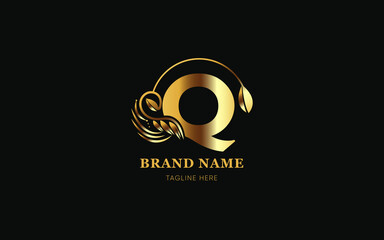 Obraz premium letter elegant logo
