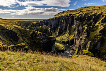 canyon in Iceland