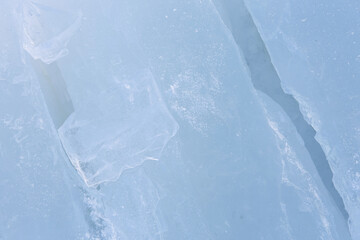 blue ice texture background