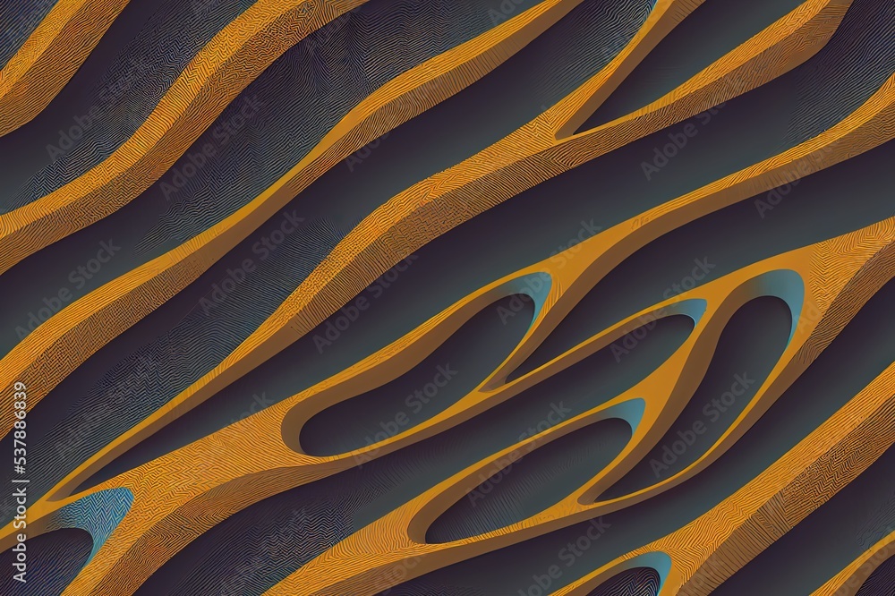 Poster abstract irregular herringbone motif. seamless pattern.