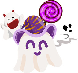 Happy halloween day	elements PNG