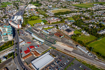 Killarney in Ireland Aerial View | Drone Pictures of the Town Killarney in County Kerry