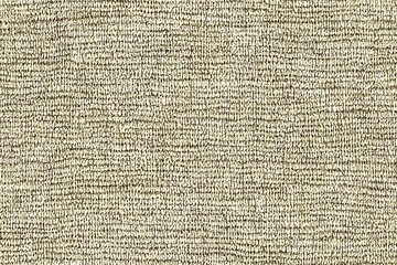 Natural French gray linen texture border background. Ecru flax fibre seamless edge pattern. Organic yarn close up woven fabric ribbon trim banner. Rustic farmhouse cloth canvas edging
