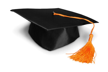 Cap education isolated university graduate hat academic