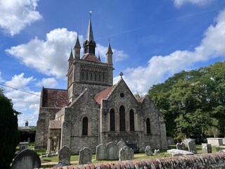 View of the St. Mildred's Church in Whippingham