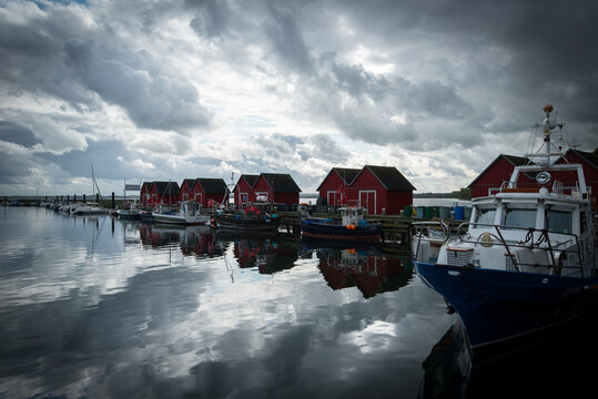 Marina Of White Wiek In Boltenhagen, Western Pomerania; Pomerania, Germany