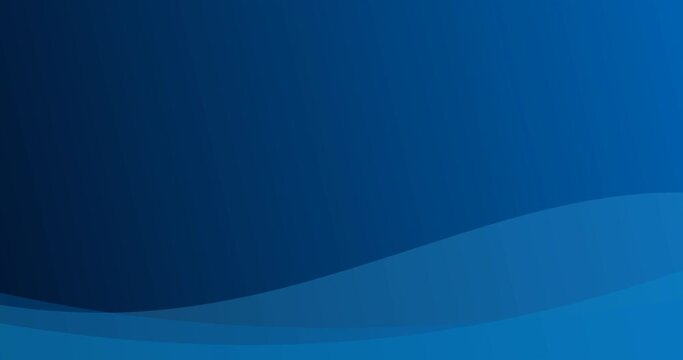 blue gradient calm wave elegant background animation