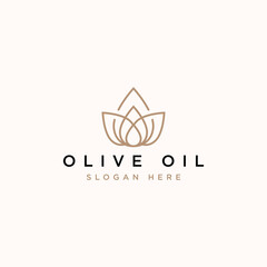 Olive Oil Beauty Fashion Logo Design