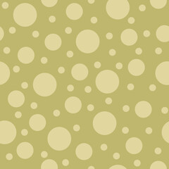 Seamless pattern polka dots background, vector design for fabric textile and decoration backdrop.