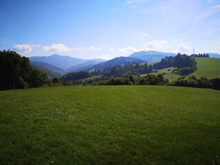 landscape in the summer, Slovakia