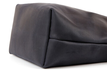 Obraz premium women's handbag made of genuine leather on a white background