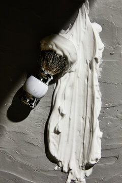 Shaving Brush and Cream