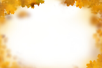 Autumn Painted Photo Overlays, Photoshop Art Frames, Autumn Overlays, Falling Leaves Photo Effect, Leaves Texture, png