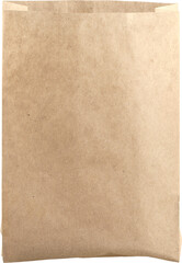 Open Brown Paper Bag - Isolated