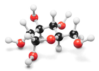 Science Molecular DNA Model Structure on background
