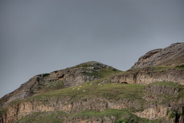 landscape in the mountains