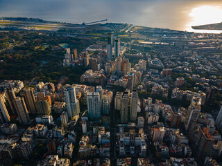 Vista aérea de Palermo Buenos Aires
