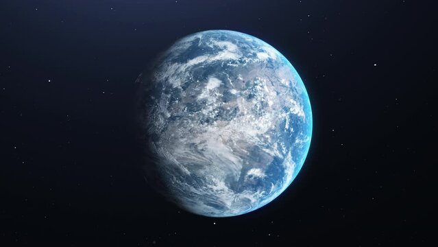 4K Earth Night to Day - Realistic Earth City lights from the Space and Sunrise - Cinematic Realistic Rotating Earth in Space - Planet Earth At Night - Europe Seen From Space - Stand still world day