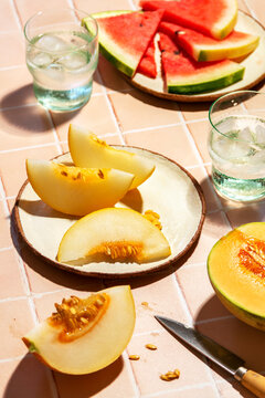 Watermelon and melon 