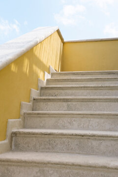 Yellow stairs