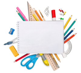 Stationery for school and officee