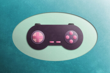 Game controller illustration