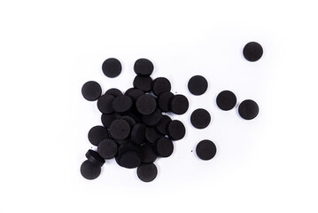 Medical pills on isolated on white background