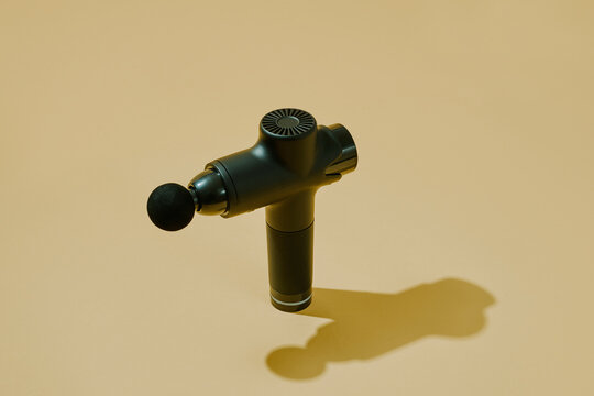 black massage gun