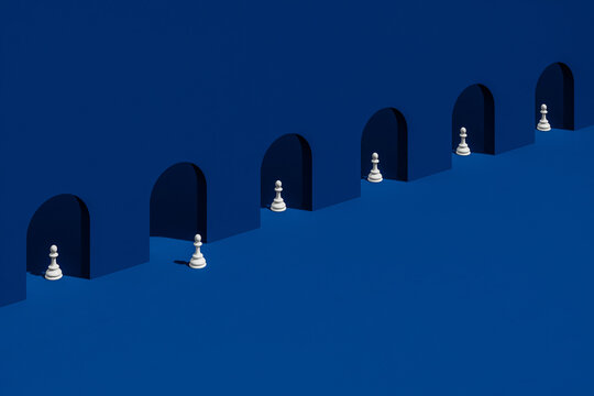 Chess pawns