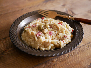  チーズリゾット