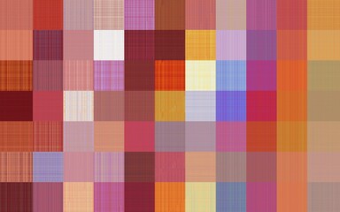Colorful plaid seamless pattern. Gingham seamless background pattern. Seamless colorful herringbone texture for scarf, shirt, flannel, and classic fabric design.