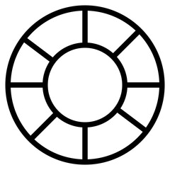 Obraz premium Color Wheel Icon 
