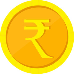 Obraz premium india currency in coins