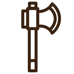 axe hatchet medieval miscellaneous tool weapon weapons icon