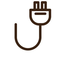 appliance cable electronic home tools icon