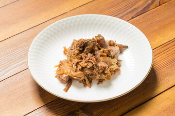 Braised Vegetarian Chicken with Northeast China's Special Cold Dish