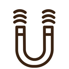 attract design magnet magnetic sign soft tool icon