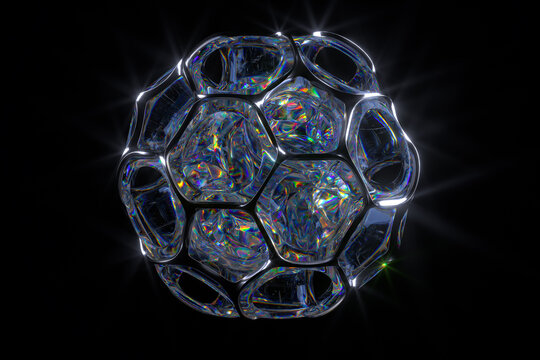 Abstract transparent object