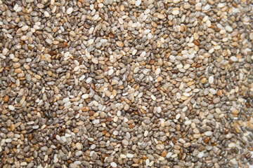 Textura alimento nutritivo chía