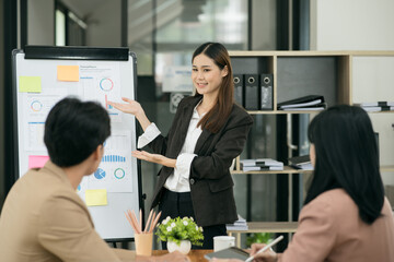 Asia business meeting   consultations of business people in the company's meeting room. 