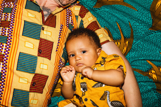 Baby with dad
