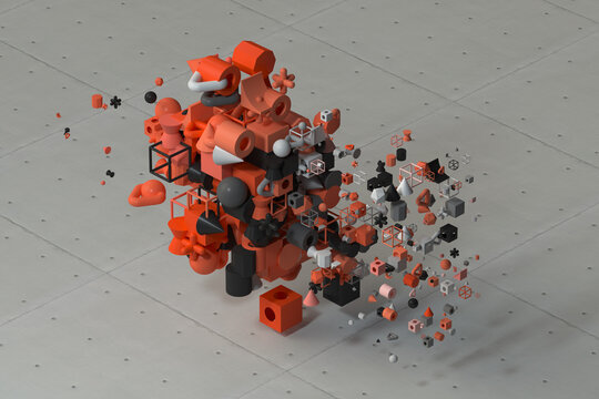 Geometric modules composition