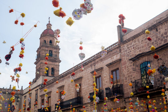 Morelia details of Day of The Death festivities