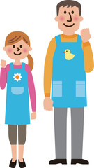 保育士ベクターデータ