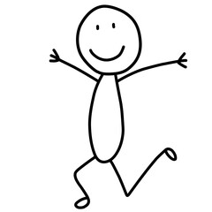 stick men in crazy moves