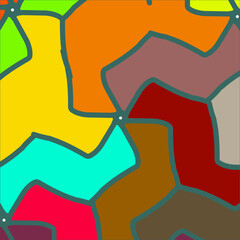 Set of abstract modern graphic elements. Dynamic colored shapes and lines. Gradient abstract banner with flowing liquid shapes. Template for logo design, flyer or presentation. Vector.