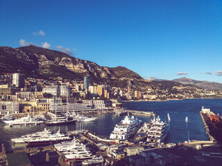 Naklejka premium Monaco View