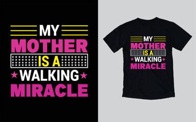 Father's day typography t-shirt design, Mother's day typography t-shirt design, Dad and Mom t-shirt design