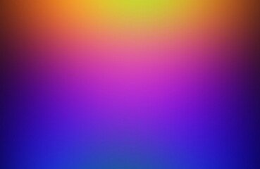 Blue pink yellow gradient vivid colors abstract empty background.